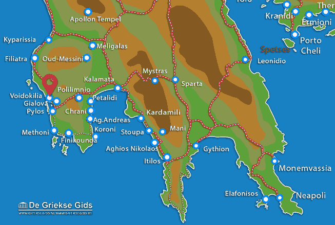 Map of Voidokilia