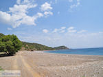 Verlaten zand pebble beach at the west coast  - Island of Chios - Photo GreeceGuide.co.uk