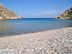 The quiet pebble beach Emborios - Island of Chios - Photo GreeceGuide.co.uk