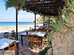 Taverna at beach Emborios - Island of Chios - Photo GreeceGuide.co.uk