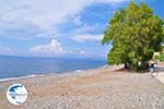 The zand- pebble beach in Eftalou near Molyvos - Photo GreeceGuide.co.uk