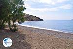 The zand- pebble beach in Eftalou near Molyvos - Photo GreeceGuide.co.uk