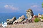 rocks at beach Eftalou (Near Molyvos) - Photo GreeceGuide.co.uk