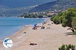 The sandy-pebble beach Kampos (Votsalakia) - Island of Samos - Photo GreeceGuide.co.uk