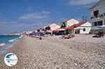 View to pebble beach Kokkari - Island of Samos - Photo GreeceGuide.co.uk