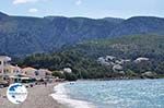 beach, zee, Mountains Kokkari - Island of Samos - Photo GreeceGuide.co.uk