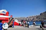 The harbour of Athinios Santorini (Thira) - Photo 1 - Photo GreeceGuide.co.uk