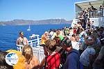 Arrival with boot on Santorini | In the verte Firostefani and Fira - Photo GreeceGuide.co.uk