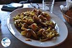 Mylopotamos keuken | Salade of spinazie wortels | Mount Athos Area Halkidiki | Greece - Photo GreeceGuide.co.uk