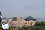 The Acropolis of Athens, behind the Lycabetus hill (Lycabettus) - Photo GreeceGuide.co.uk