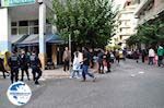 Police at Zinonos street in Athens - Photo GreeceGuide.co.uk