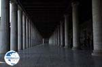 The Zuilen can the Stoa of Attalos in Athens - Photo GreeceGuide.co.uk