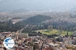 the temple  of Olympian Zeus from Acropolis of Athens - Photo GreeceGuide.co.uk