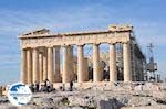 The Parthenon wordt steeds weer gerestoreerd - Photo GreeceGuide.co.uk