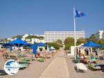 Blue flag on the beach of Hotel Esperides Family Faliraki - Photo GreeceGuide.co.uk