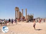 The temple  of Athena Lindia - Lindos (Rhodes) - Photo GreeceGuide.co.uk