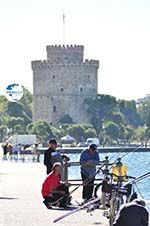 Vissers near White Tower Thessaloniki Macedonia | Greece  - Photo GreeceGuide.co.uk